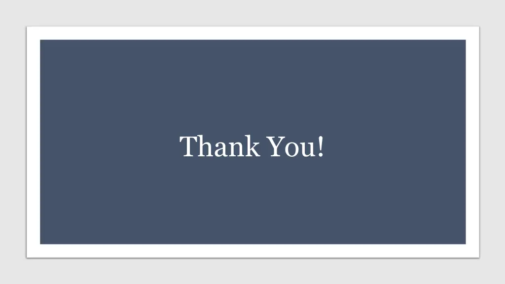 thank you