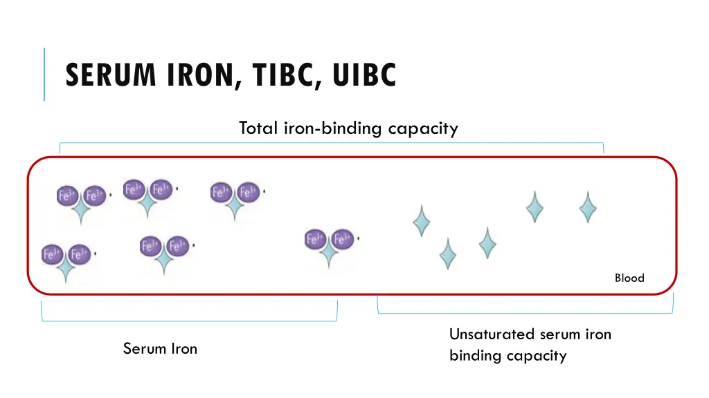 serum iron tibc uibc