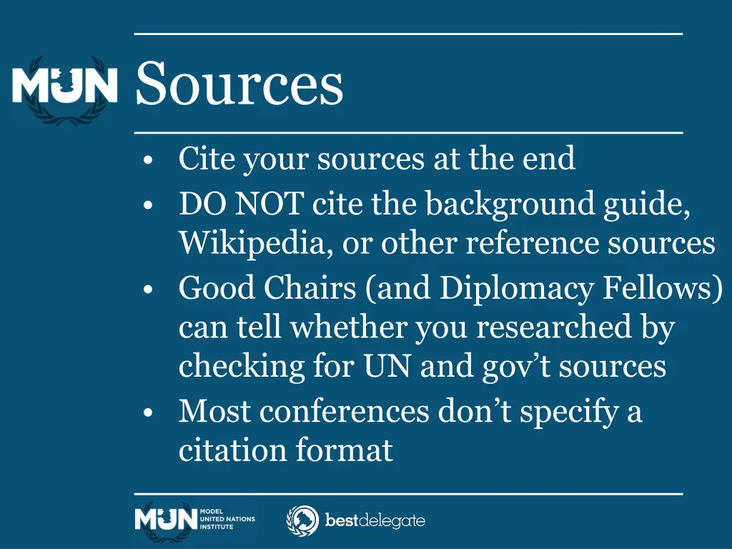 sources