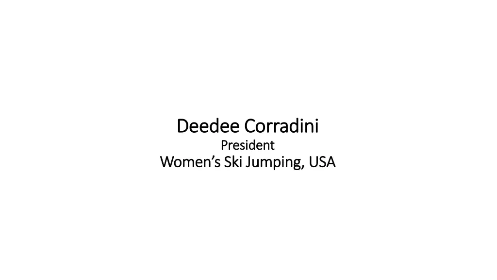 deedee corradini deedee corradini president