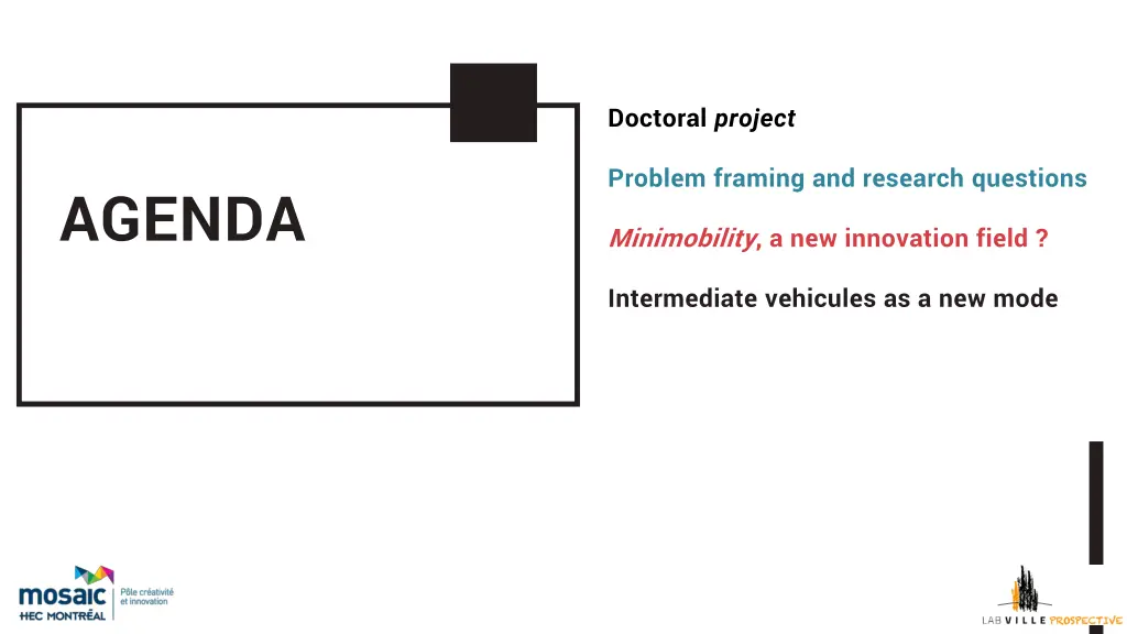 doctoral project