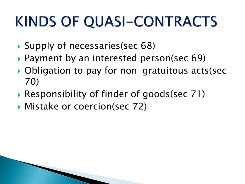 supply of necessaries sec 68 payment