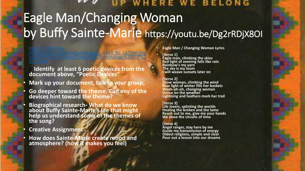 eagle man changing woman eagle man changing woman