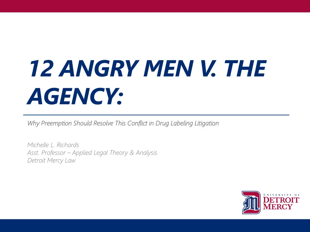12 angry men v the agency