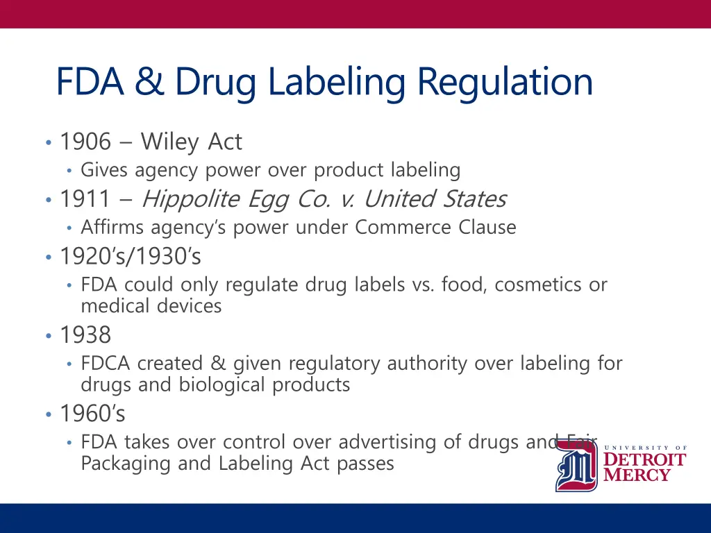 fda drug labeling regulation