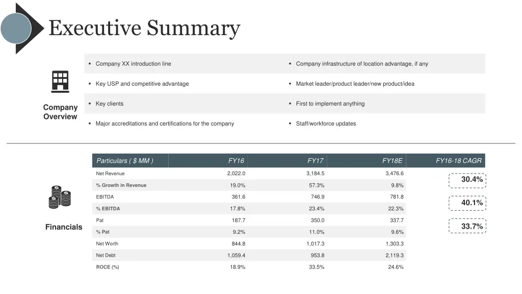 executive summary