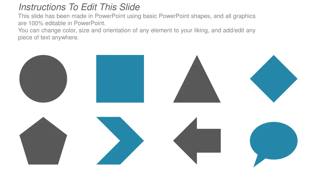 instructions to edit this slide this slide