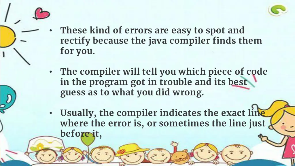 these kind of errors are easy to spot and rectify