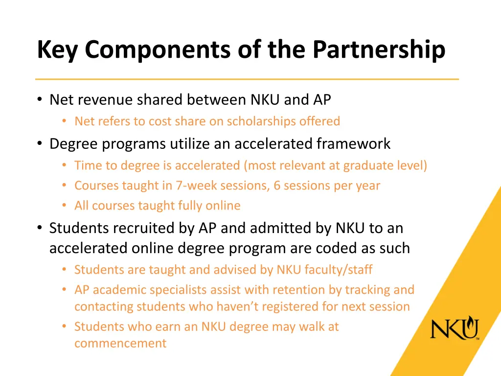 key components of the partnership 1
