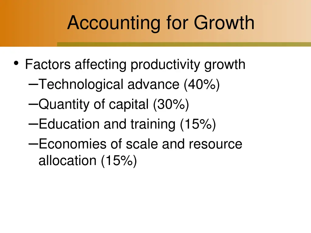 accounting for growth