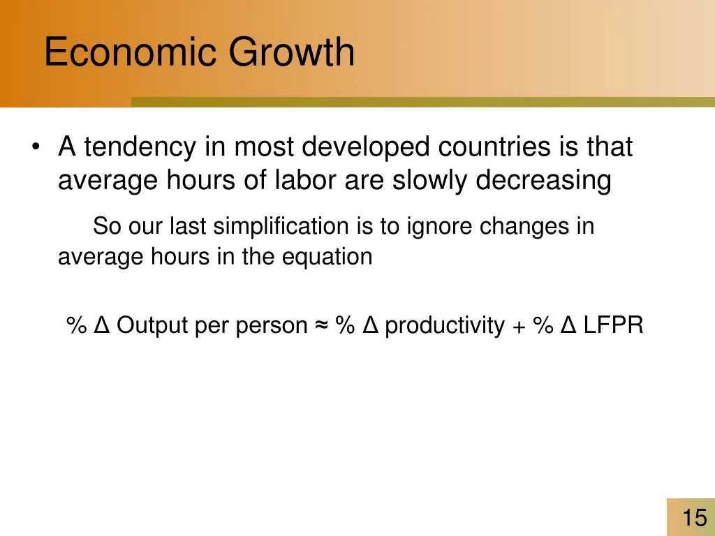 economic growth 2