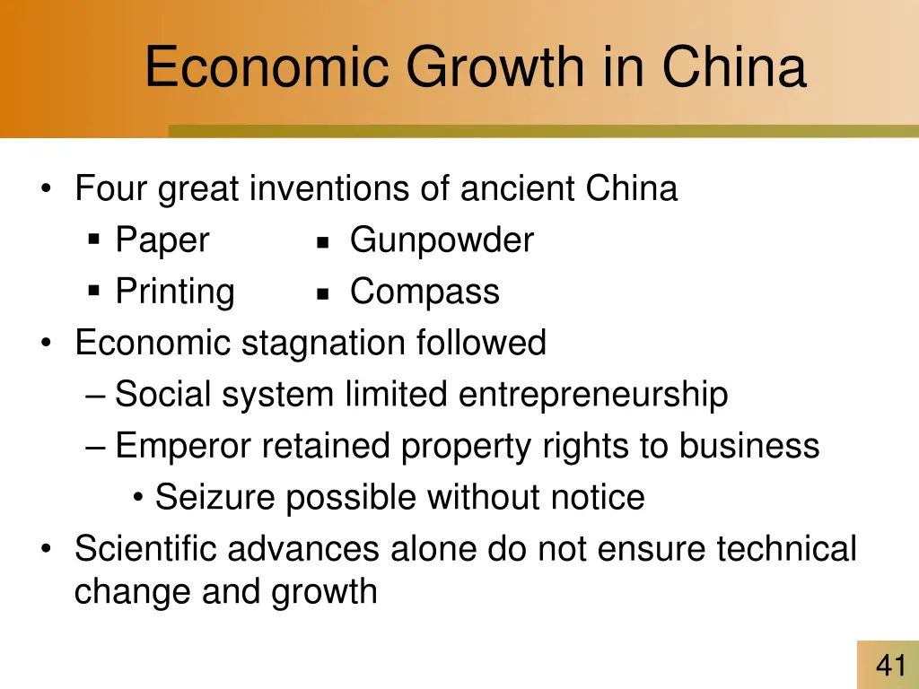 economic growth in china