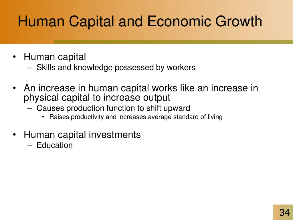 human capital and economic growth