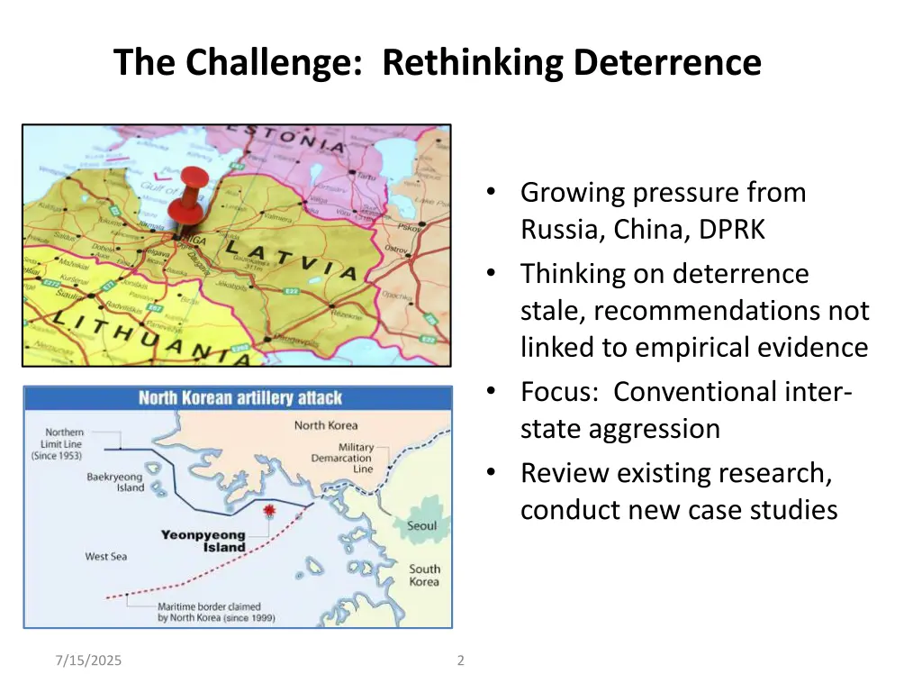 the challenge rethinking deterrence
