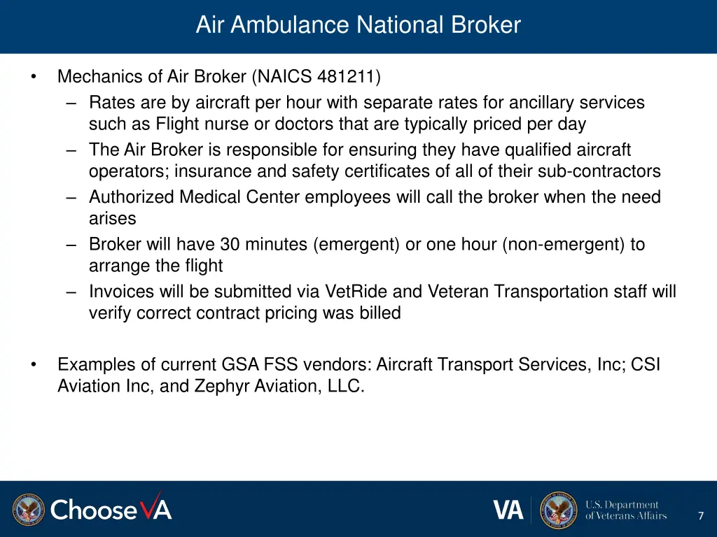 air ambulance national broker