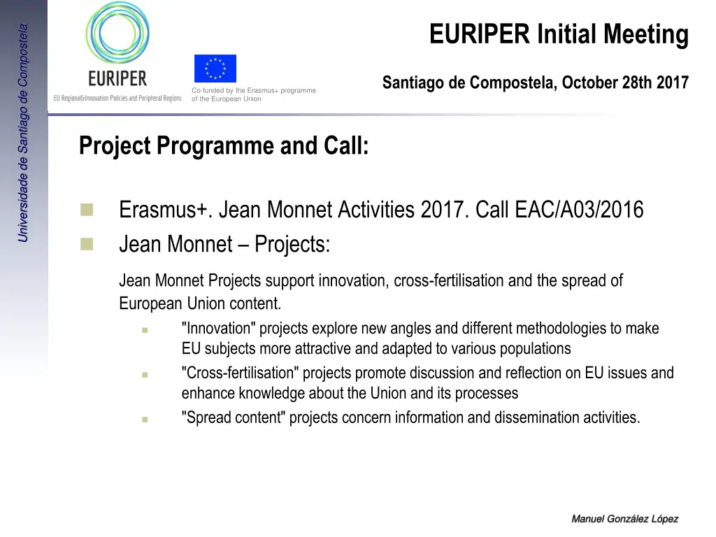 euriper initial meeting 1
