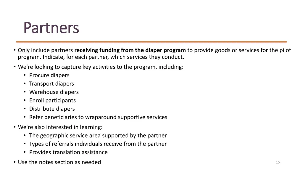 partners partners