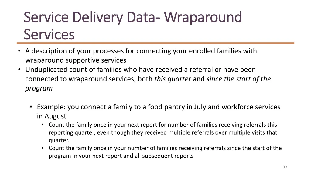 service delivery data service delivery data 3