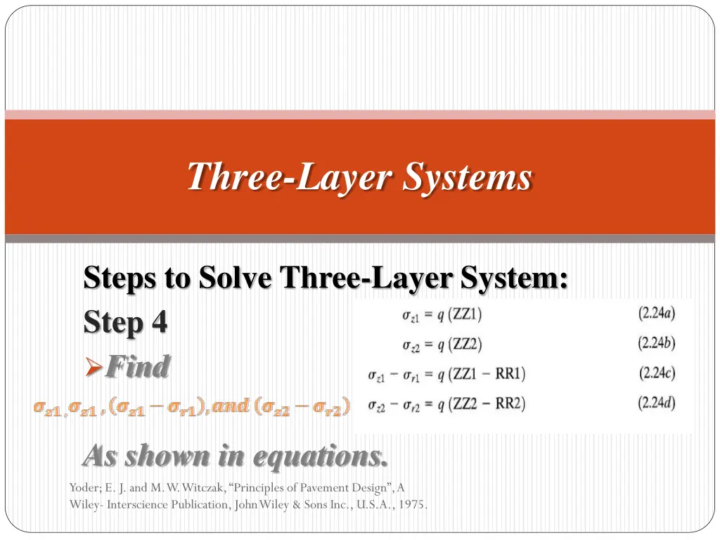 three layer systems 3