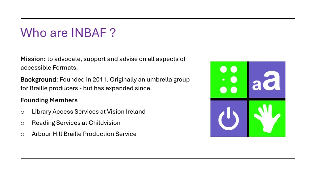 who are inbaf