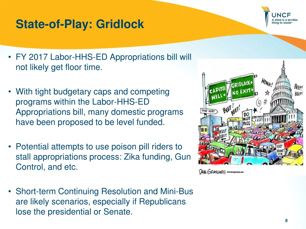 state of play gridlock