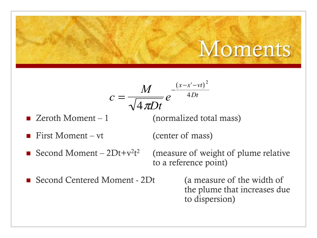 moments