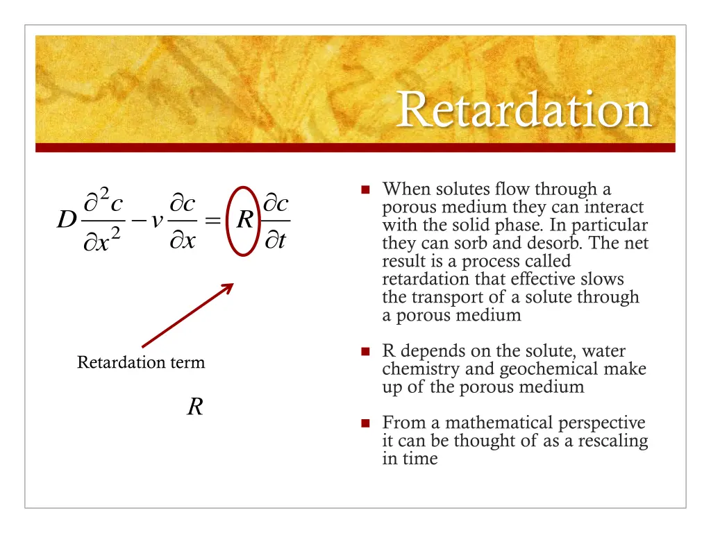retardation