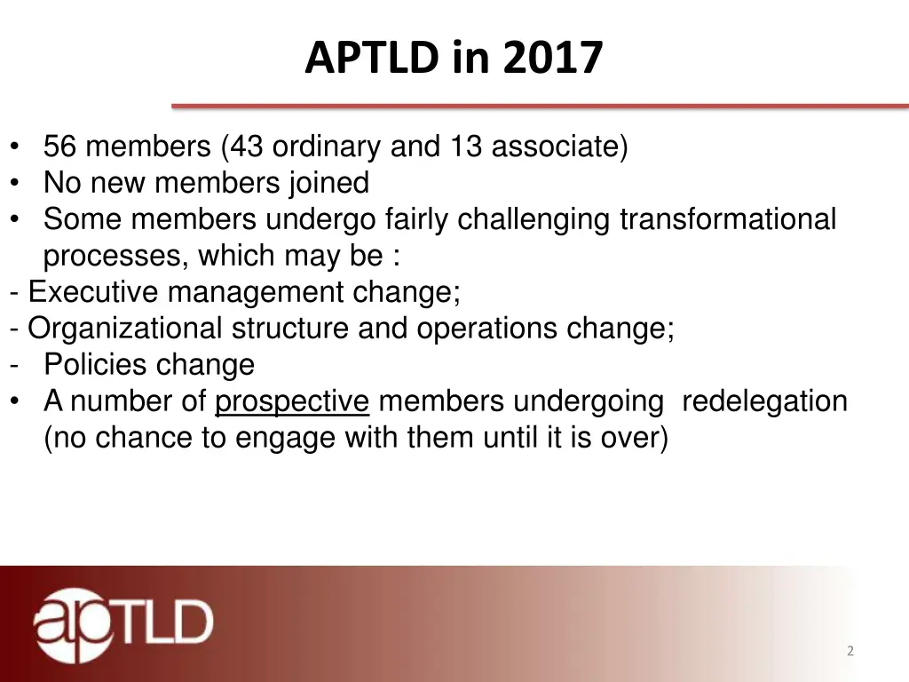 aptld in 2017