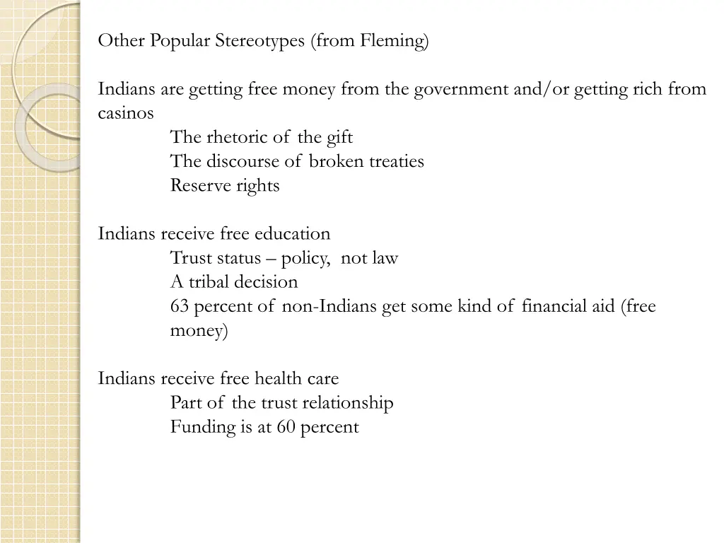 other popular stereotypes from fleming