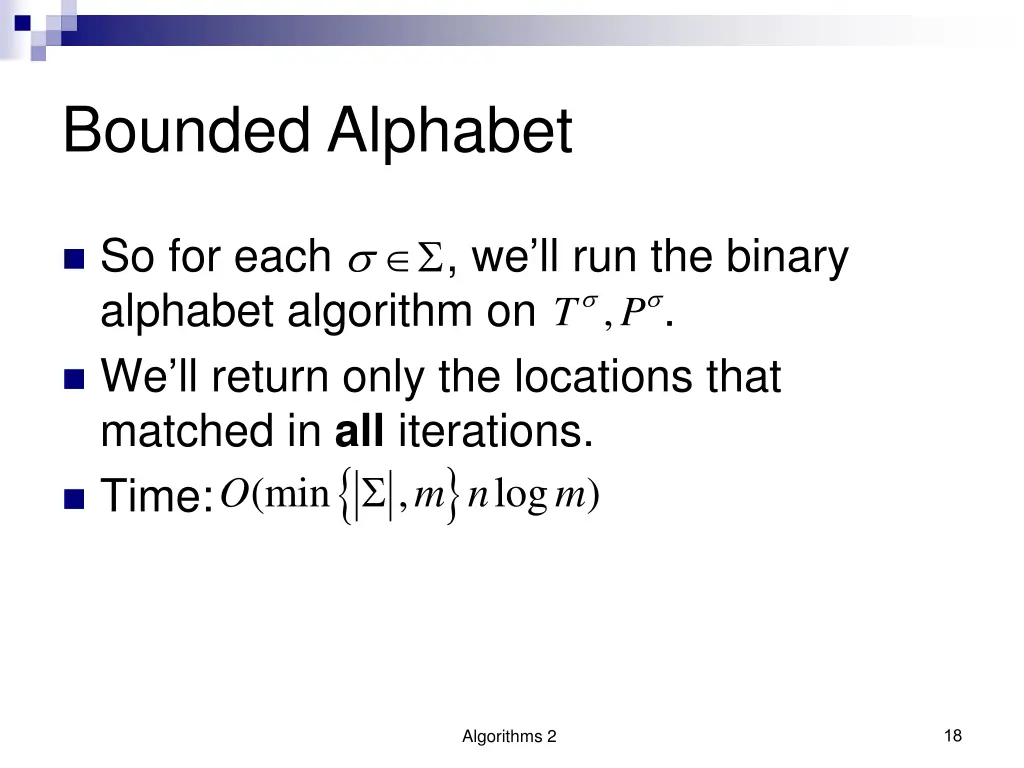 bounded alphabet 2