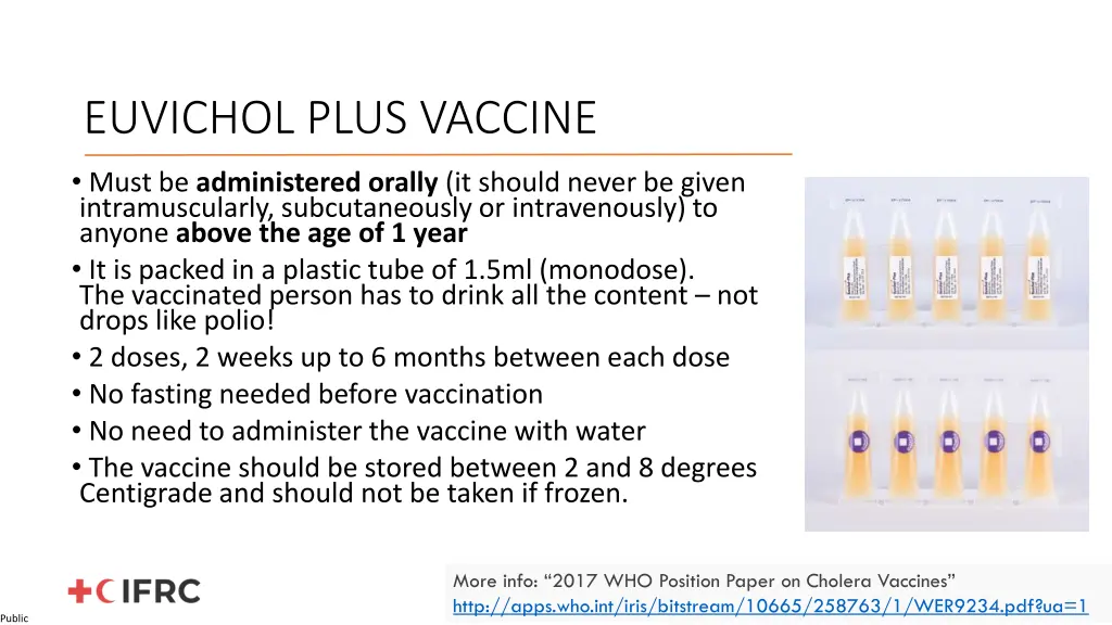 euvichol plus vaccine