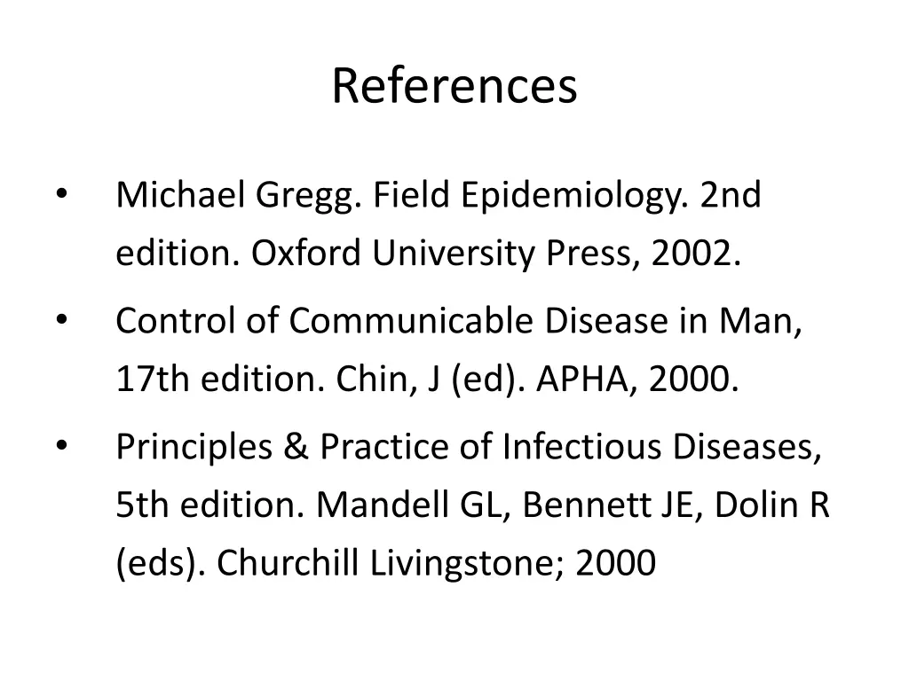references