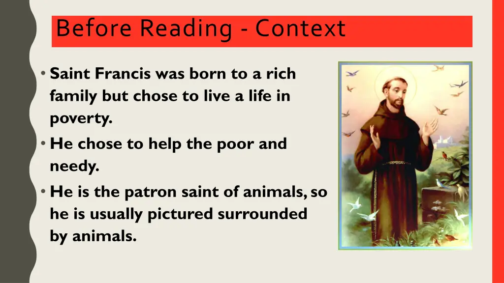 before reading context 2