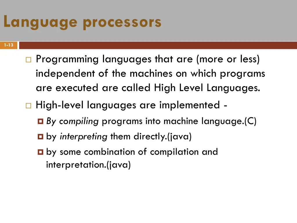 language processors