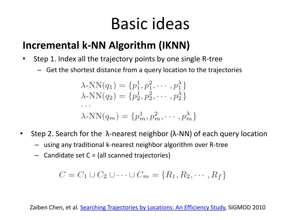 basic ideas