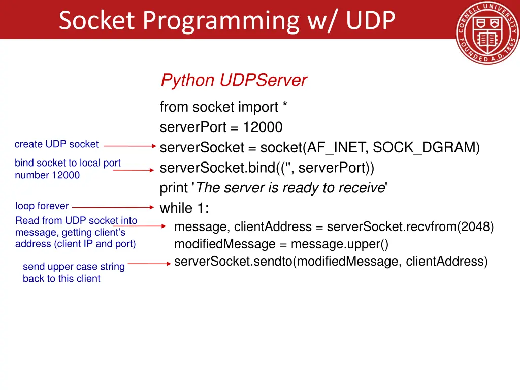 socket programming w udp 3