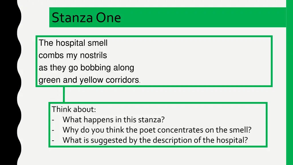 stanza one