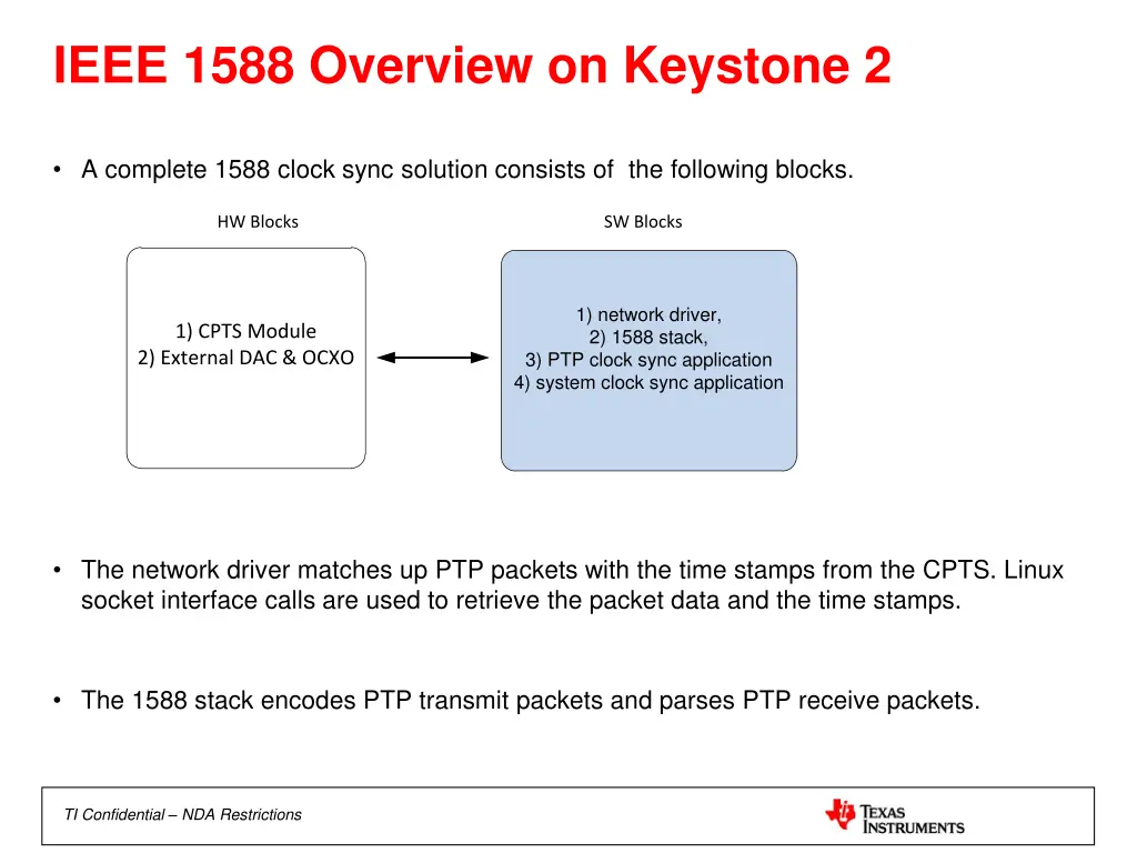ieee 1588 overview on keystone 2