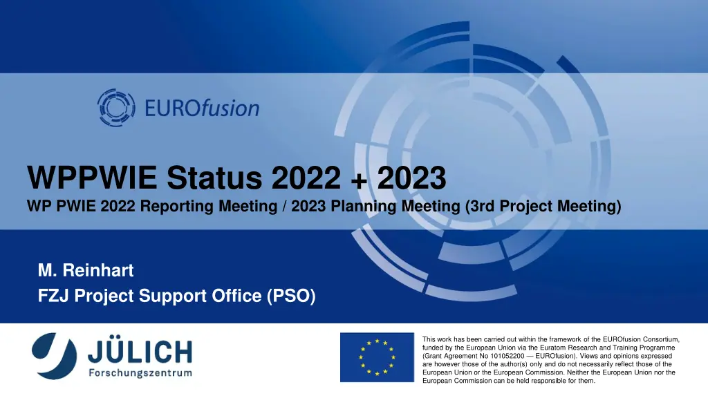 wppwie status 2022 2023 wp pwie 2022 reporting