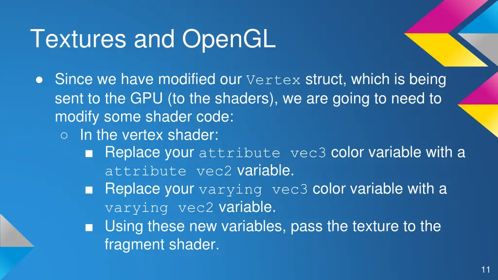textures and opengl 1