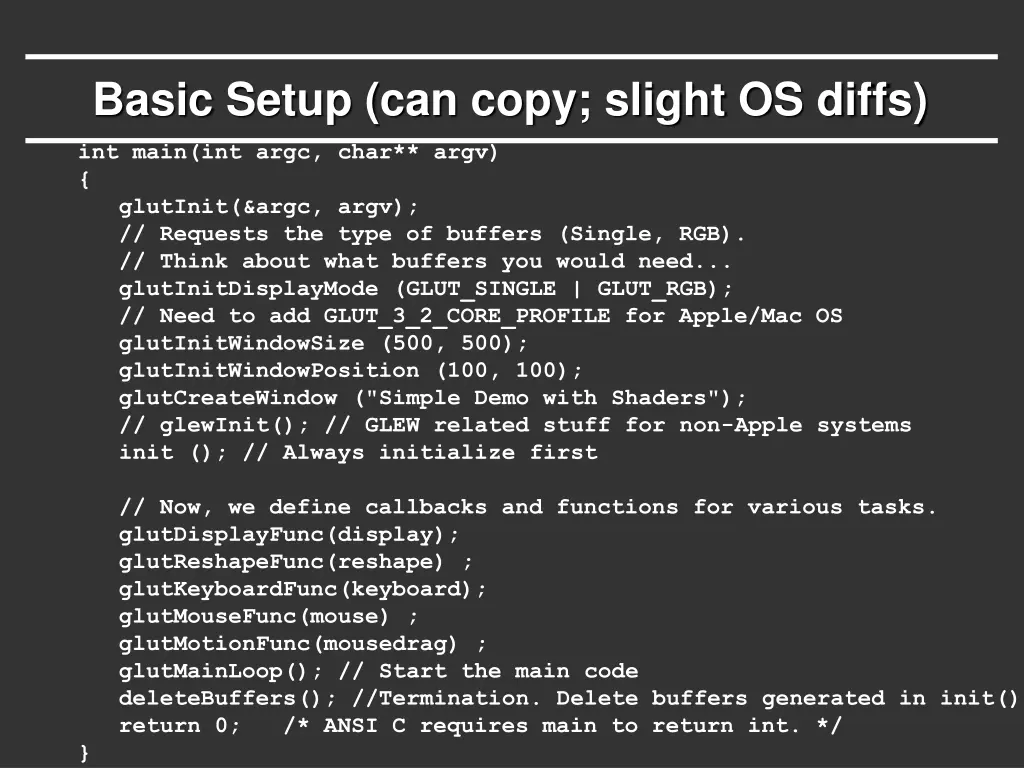 basic setup can copy slight os diffs