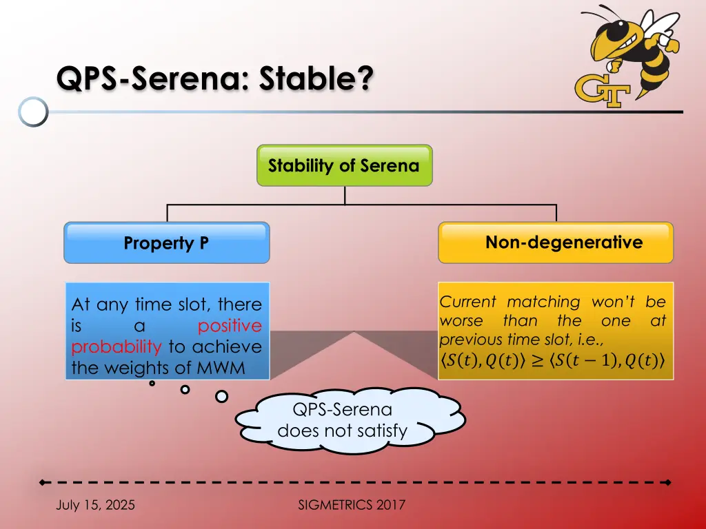 qps serena stable