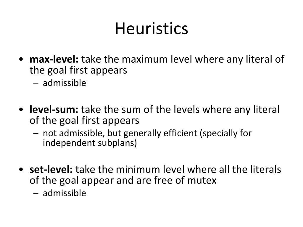 heuristics