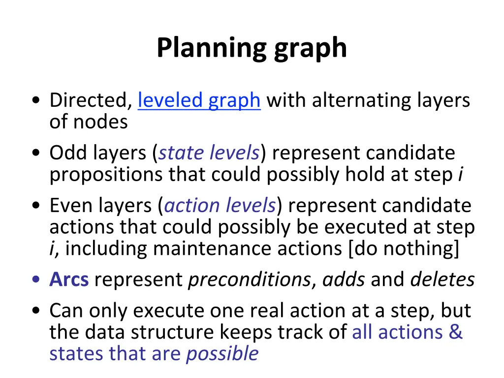 planning graph