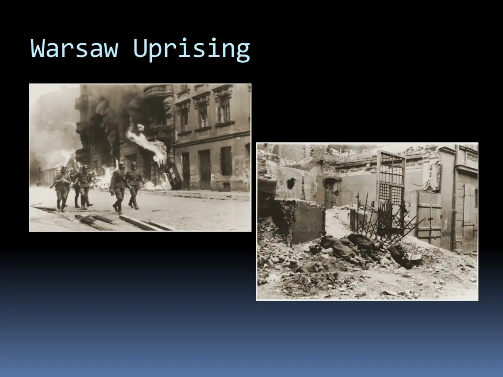 warsaw uprising