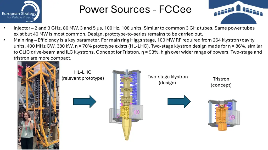power sources fccee