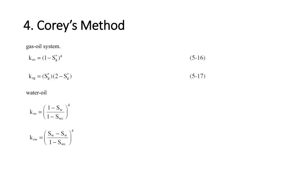 4 corey s method 4 corey s method