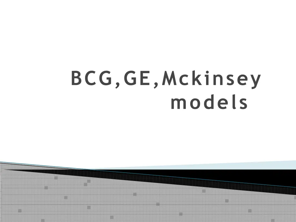bcg ge mckinsey
