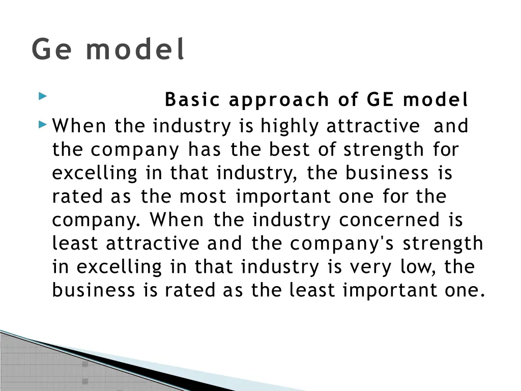 ge model 2