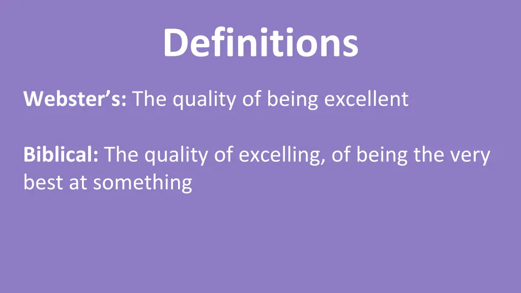 definitions